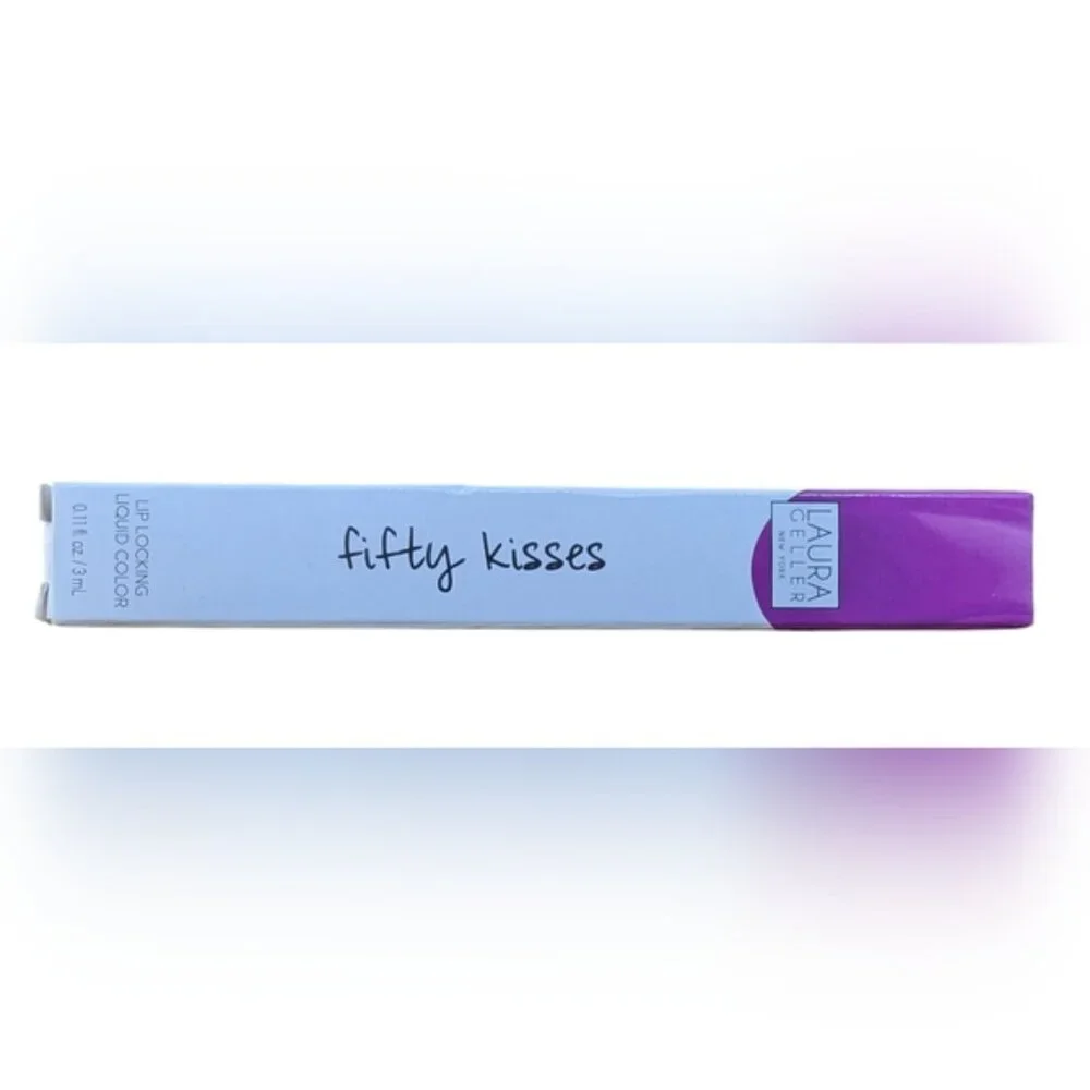 Laura Geller FIFTY KISSES Lip Locking Liquid Color Orchid Love NIB